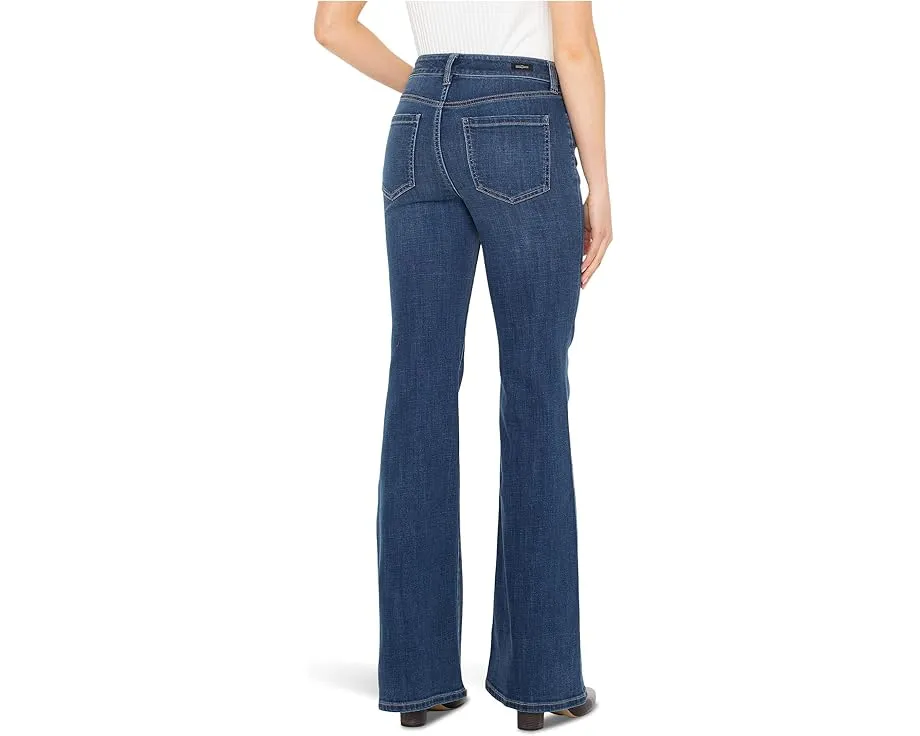 Джинсы Liverpool Los Angeles Hannah с зауженными бедрами и расклешенным низом