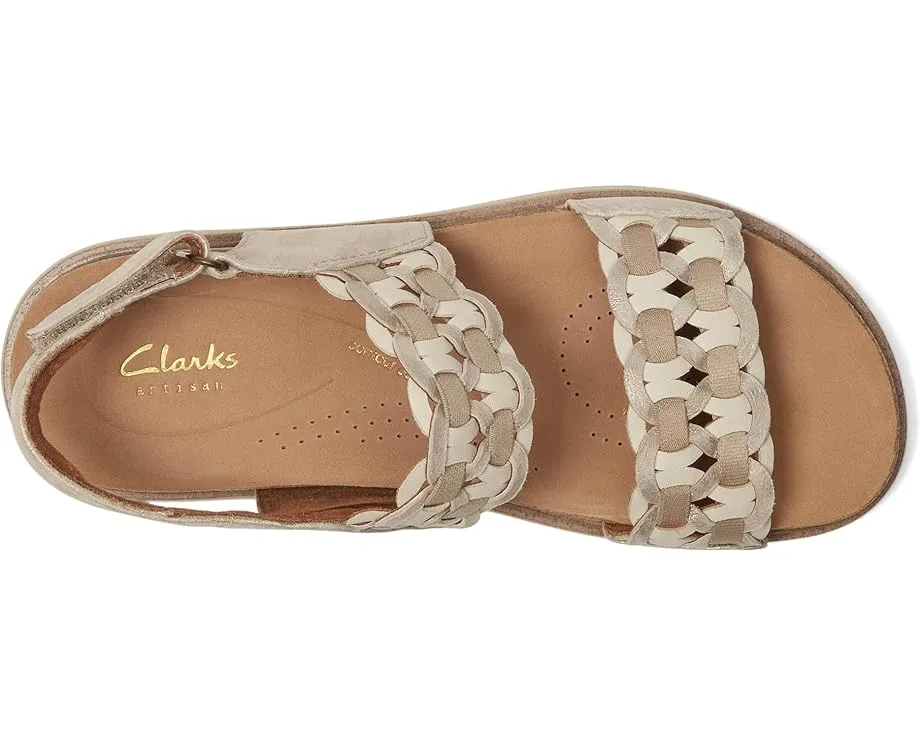 Сандалии Clarks Arwell Glide с плетеным верхом и пробковой стелькой