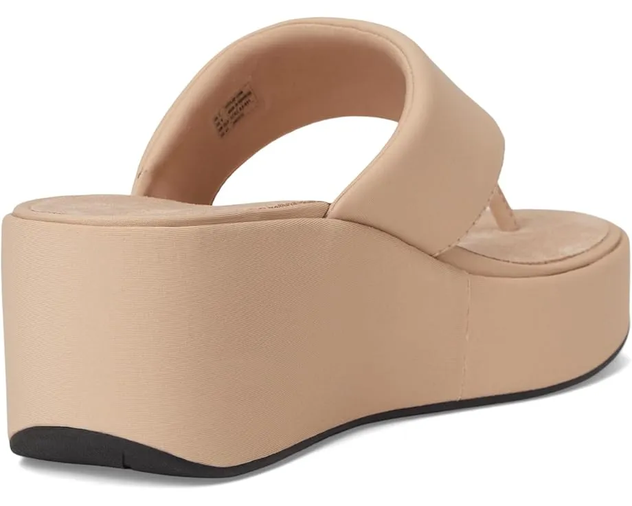FitFlop Сандалии Platfforms Wedge Toe-Post на танкетке с ремешком и пряжкой