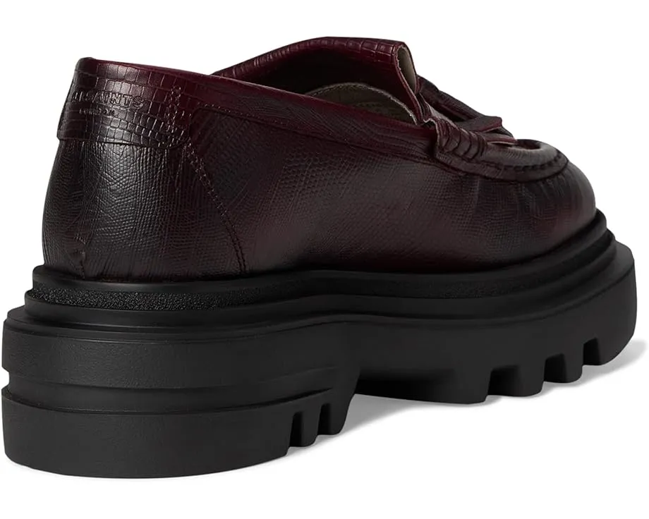 Лоферы AllSaints Beth с кисточками на массивной подошве