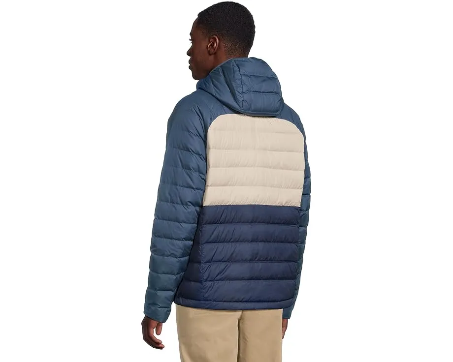 Пуховая куртка L.L.Bean Bean's Down Hooded Color-Block с переработанными материалами