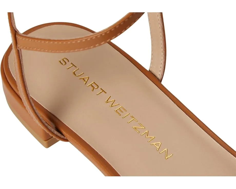 Сандалии Stuart Weitzman Nudist Wrap с регулируемым ремешком и массивным каблуком