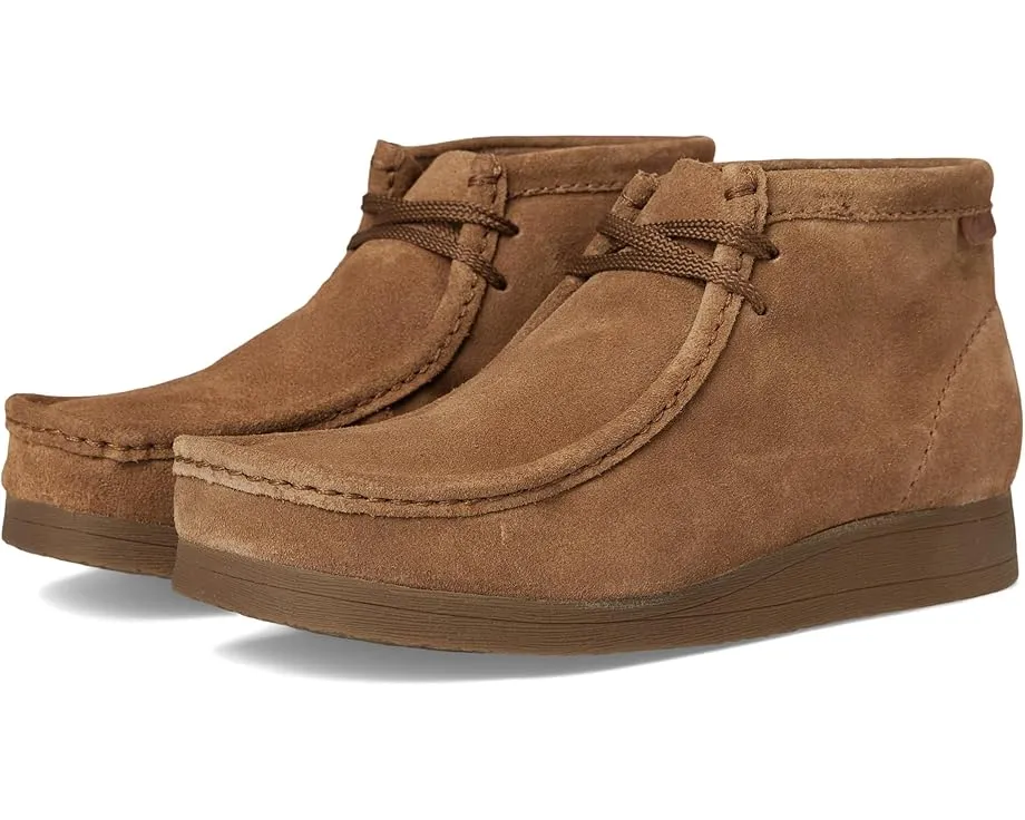 Ботинки Clarks Wallaston из замши с комфортной стелькой и подошвой крепового эффекта