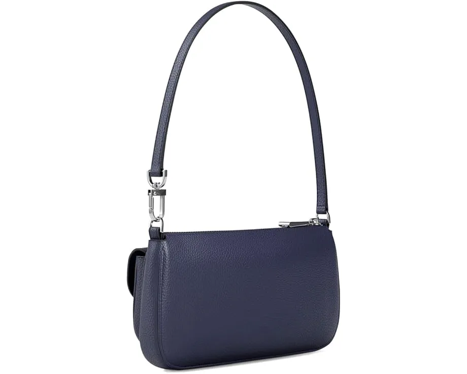 Сумка-конверт MICHAEL Michael Kors Zoe Small Convertible Pouchette из кожи