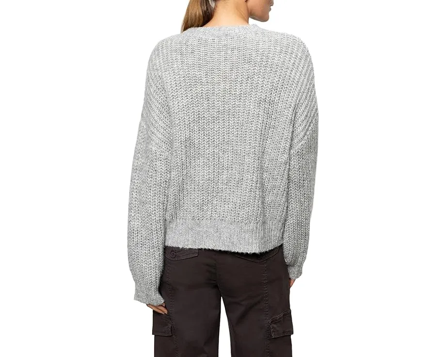 Свитер Sanctuary с объемными рукавами из легкого ворсистого трикотажа