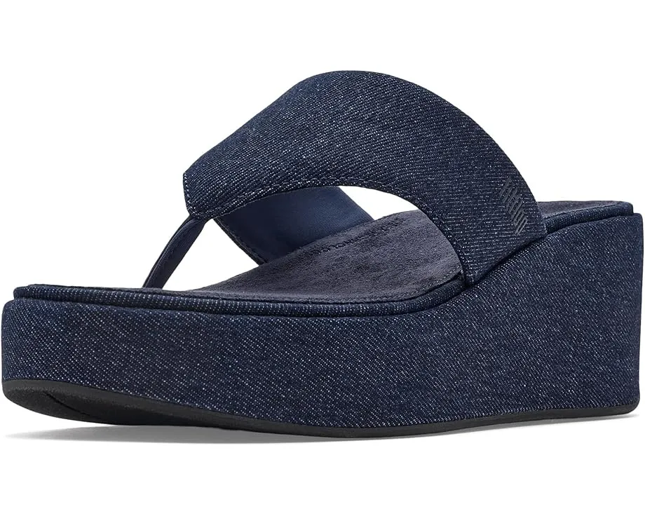 FitFlop Сандалии Platfforms Denim на клиновидном каблуке