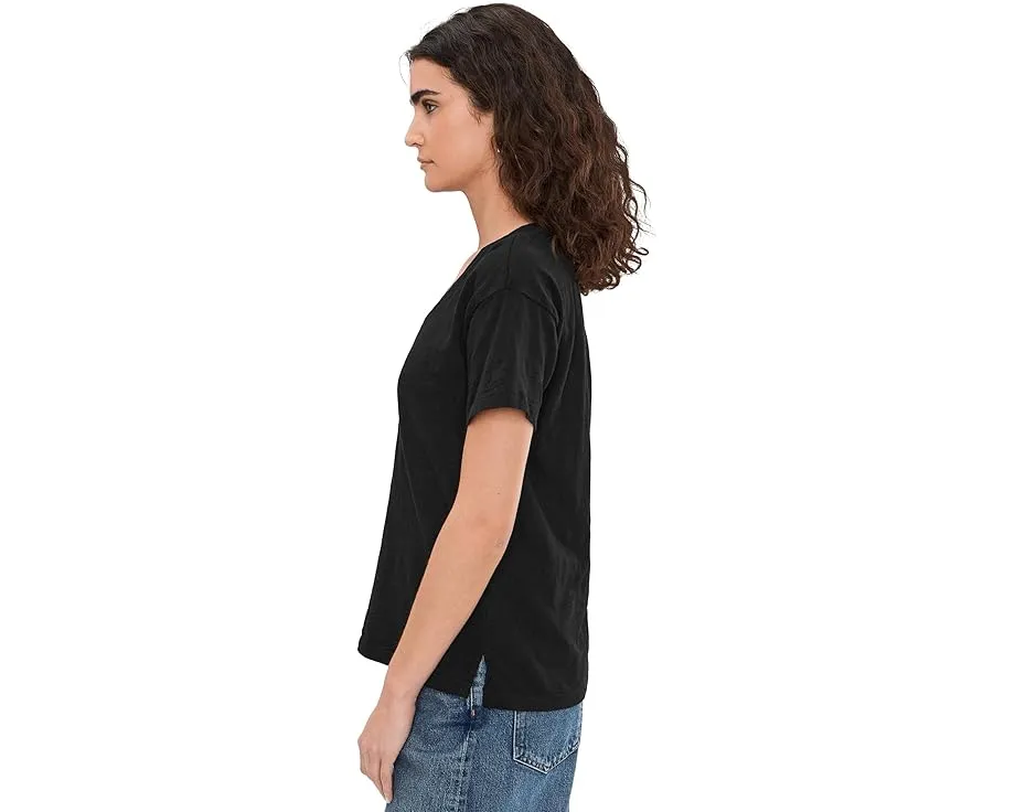 Футболка Mod-o-doc с V-образным вырезом и коротким рукавом