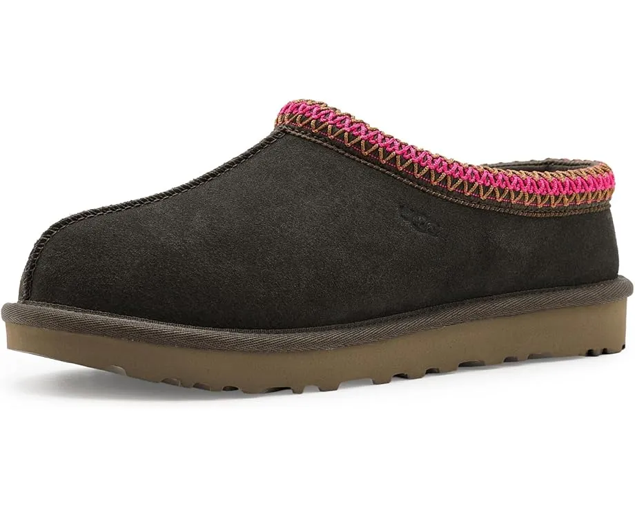 Тапочки UGG Tasman II с оплеткой UGGbraid и овчиной