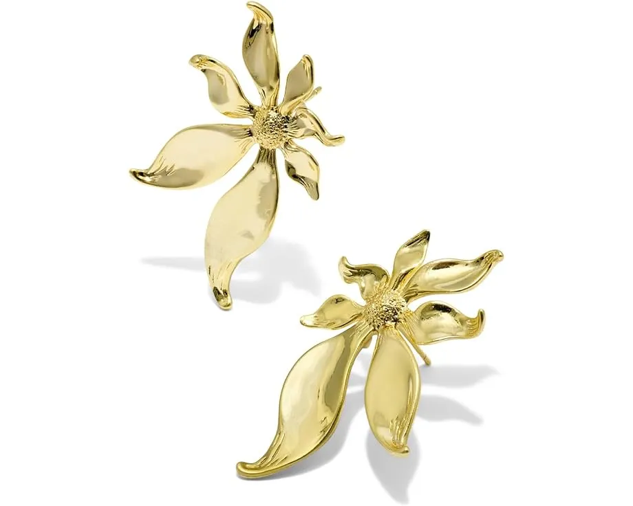 Серьги-гвоздики Kendra Scott Anya Flower в виде цветка