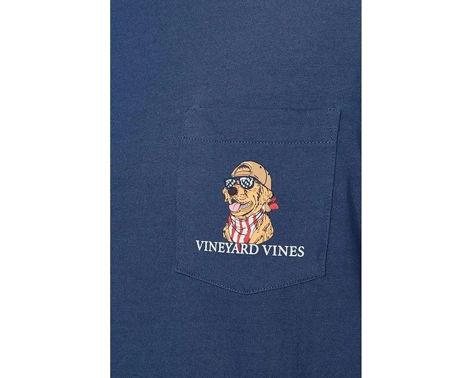 Футболка Vineyard Vines America Dog с коротким рукавом
