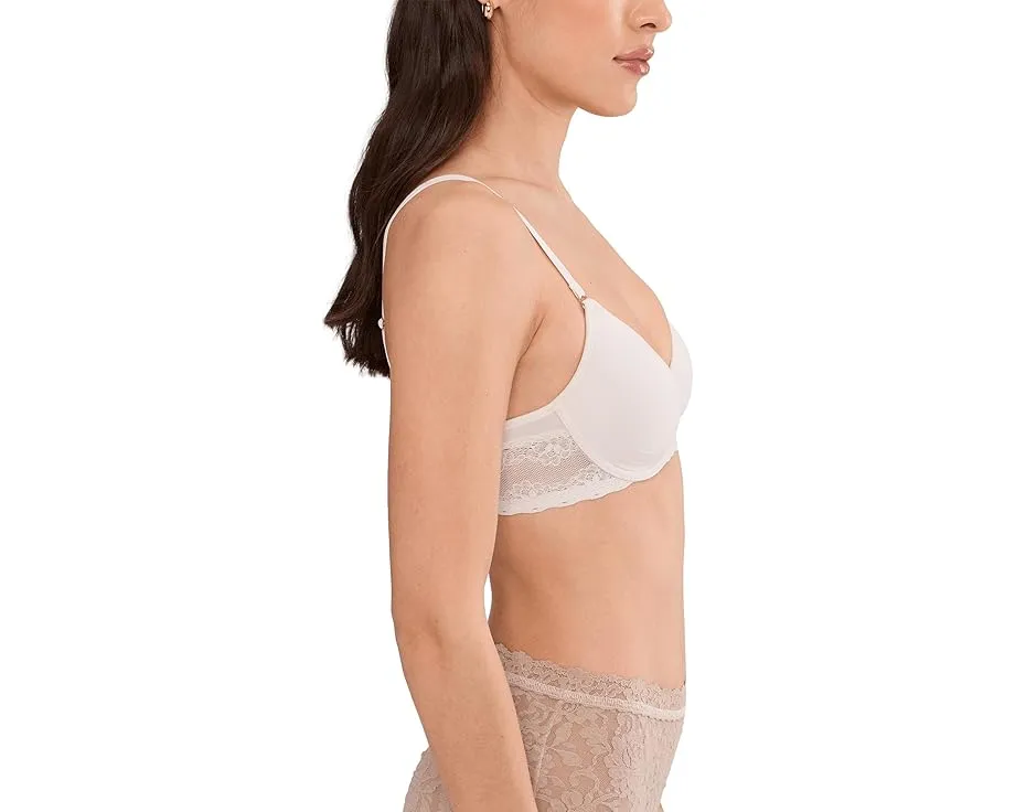 Бюстгальтер Natori Bliss Perfection Contour Underwire с кружевной отделкой