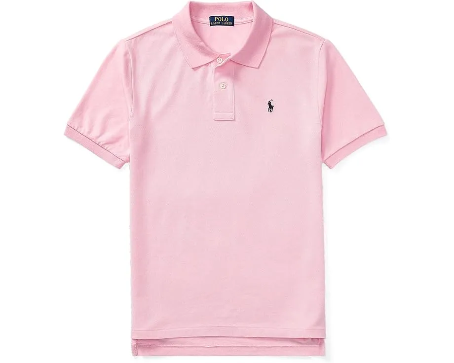 Polo Ralph Lauren Kids Поло из хлопковой сетки для детей постарше