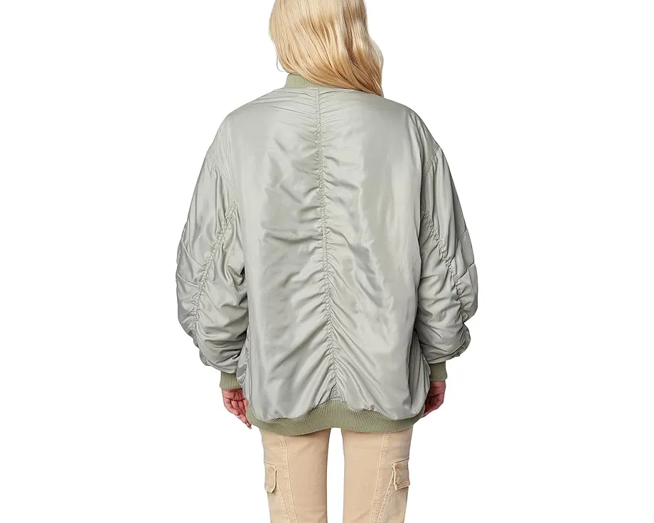 Бомбер Blank NYC из нейлона с резинками и спортивным кроем