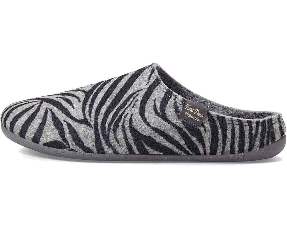 Toni Pons Maui-NM домашние тапочки с принтом и платформой