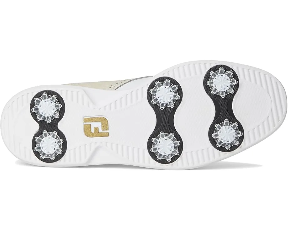 Гольф обувь FootJoy Traditions с водонепроницаемой конструкцией и шипами