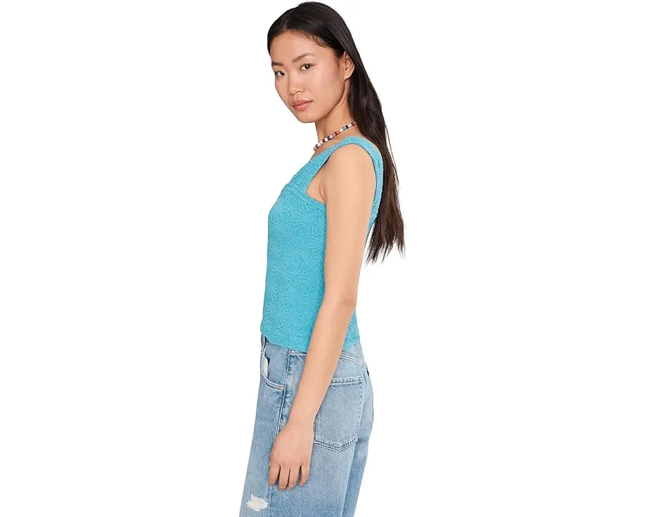 Топ Free People Love Letter Cami с цветочным жаккардом и рюшами