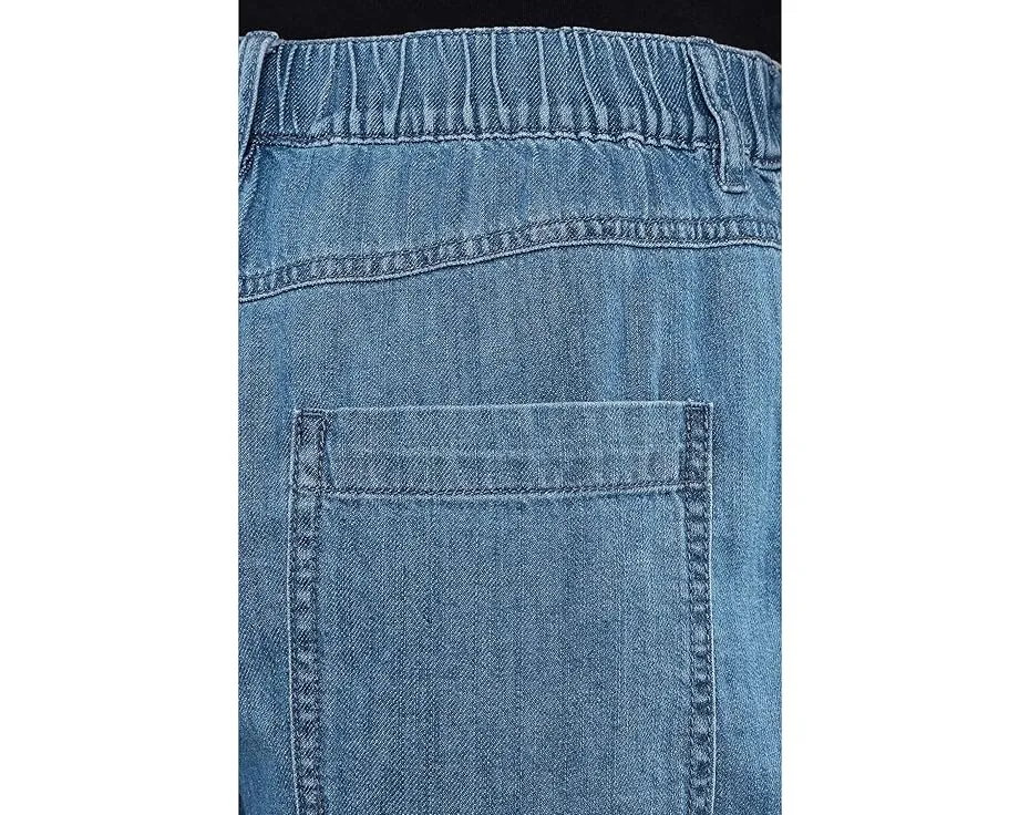 Шорты Zoe Shorts Madewell с эластичной спиной из денима