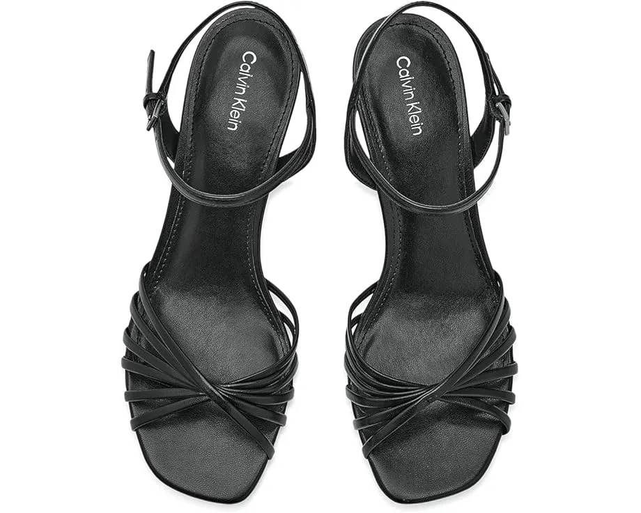 Босоножки Calvin Klein Izabella на каблуке-рюмочке с ремешком