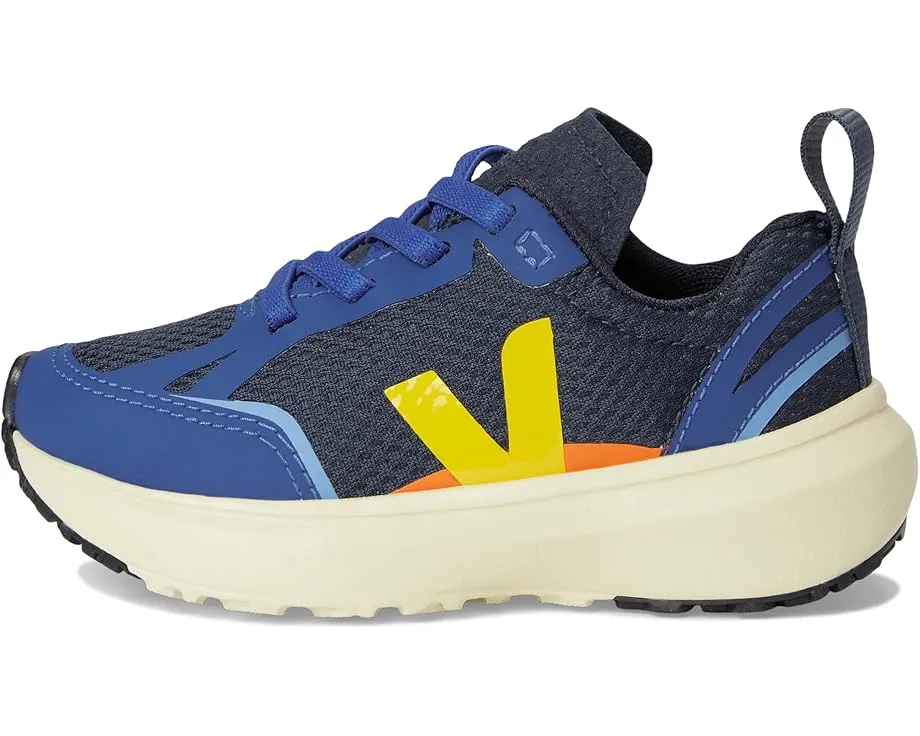 Детские кроссовки VEJA Small Canary Light Alveomesh с сетчатым верхом