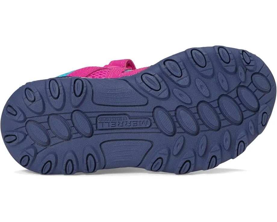 Детская обувь Merrell Kids Ridge Trek с застёжкой на липучке и усиленным сцеплением