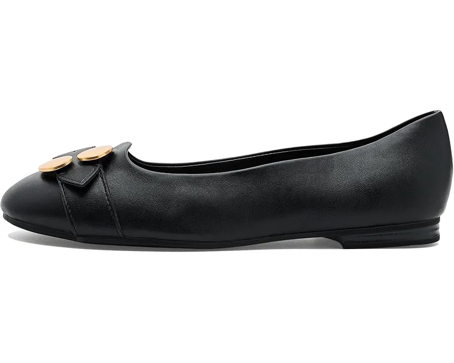 Балетки Aerosoles Paradise с круглым носком и пряжкой из матового золота