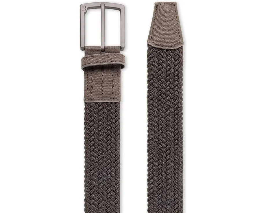 Ремень TravisMathew Banks Closed 2.0 с плетеным дизайном и застежкой-пряжкой