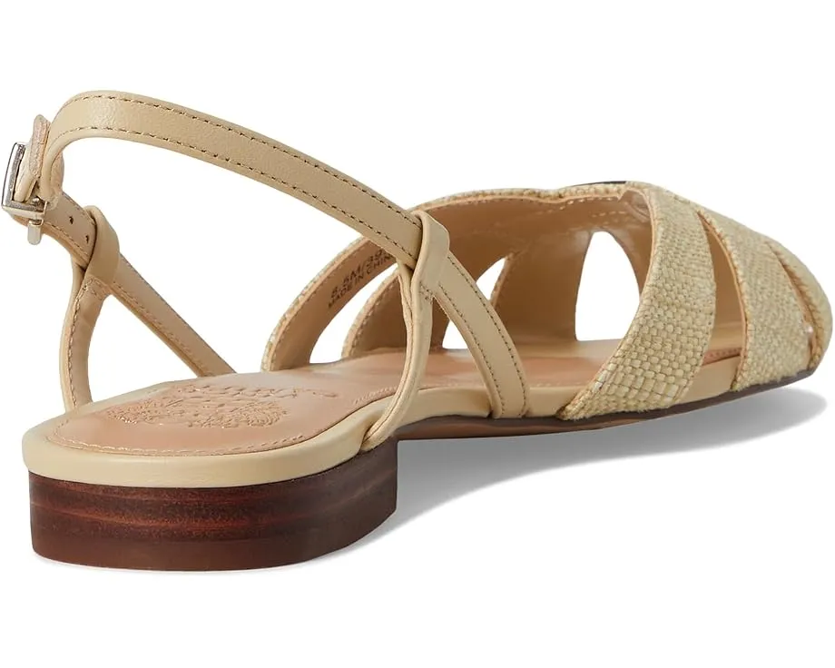 Плоские сандалии Vince Camuto Cacey Fisherman с ремешком на пряжке и стелькой с амортизацией