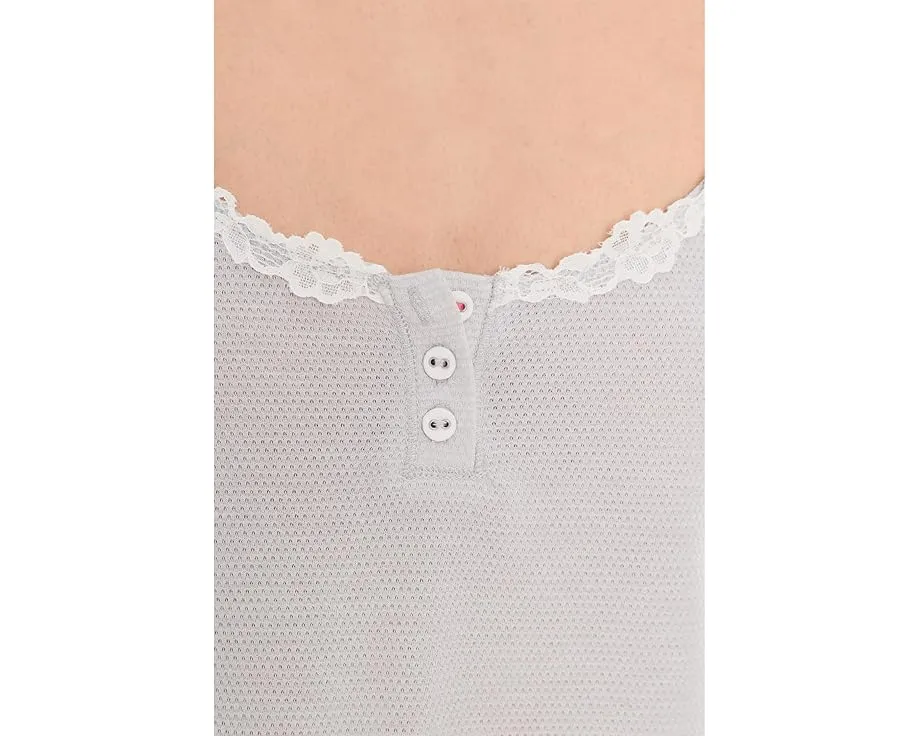 Пижамный комплект Spring Break от Free People с рюшами и кружевом