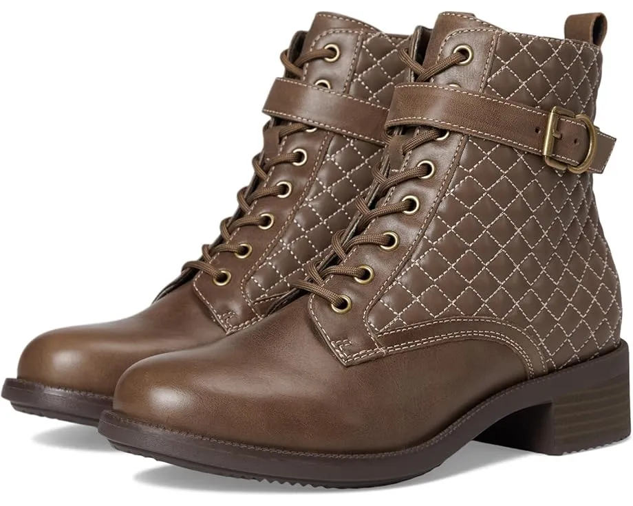 Ботильоны Seville с стеганым верхом и ремешком на пряжке David Tate