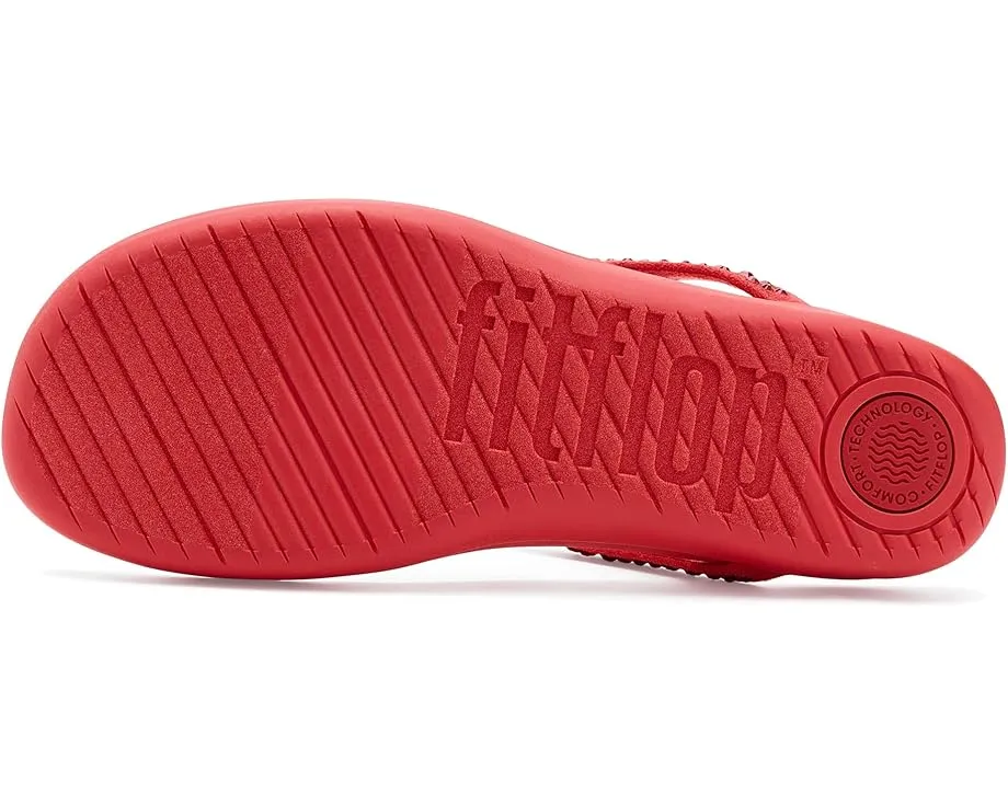 Босоножки Solay Mixed Crystal FitFlop с перепонкой на мыске