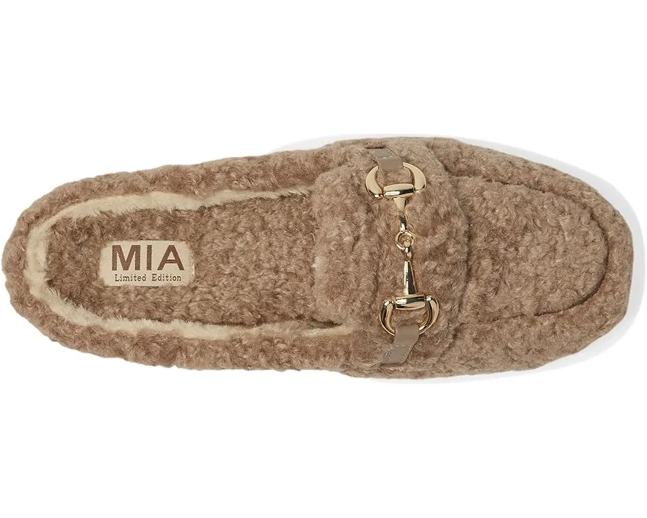 Тапочки MIA MLE-Cocoa с искусственным мехом и анатомической стелькой