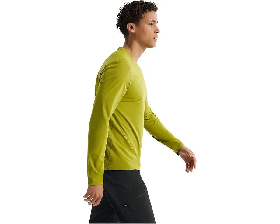 Футболка Arc'teryx Cormac Logo с длинным рукавом из переработанного полиэстера