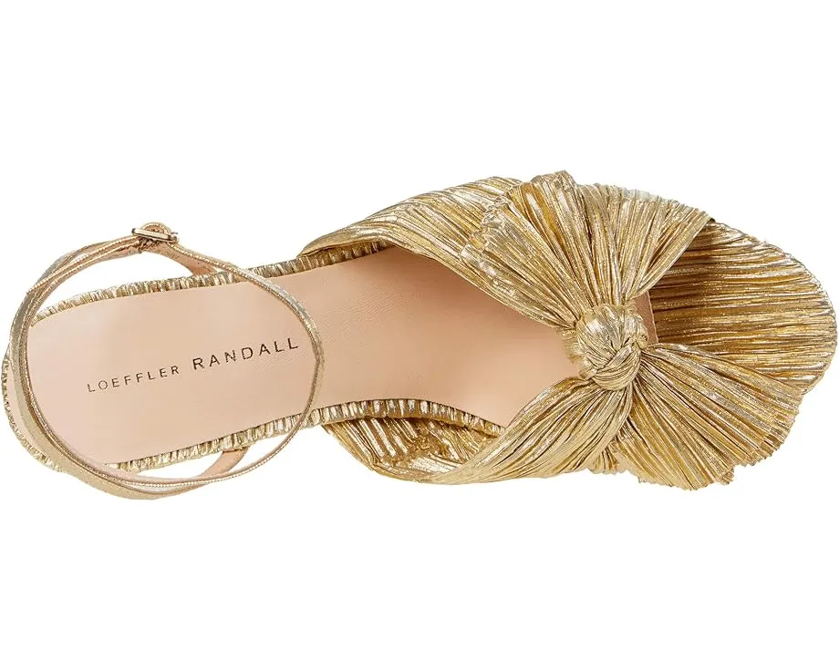 Босоножки Loeffler Randall Dahlia с плетеным узлом и ремешком на щиколотке