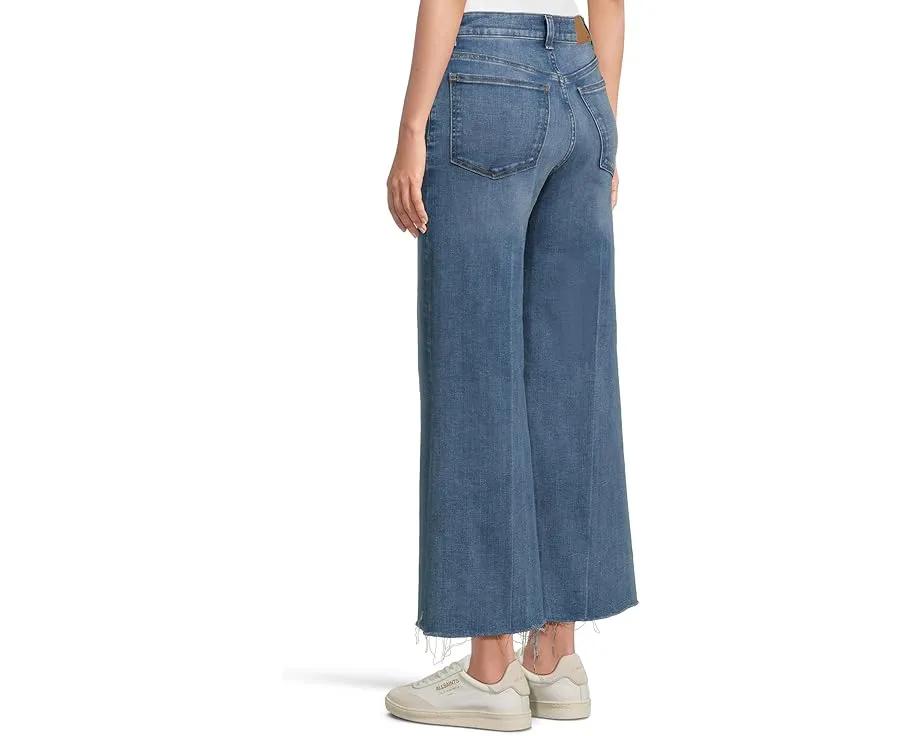 Джинсы Madewell Flared Wide Leg с завышенной талией и расклешенным силуэтом
