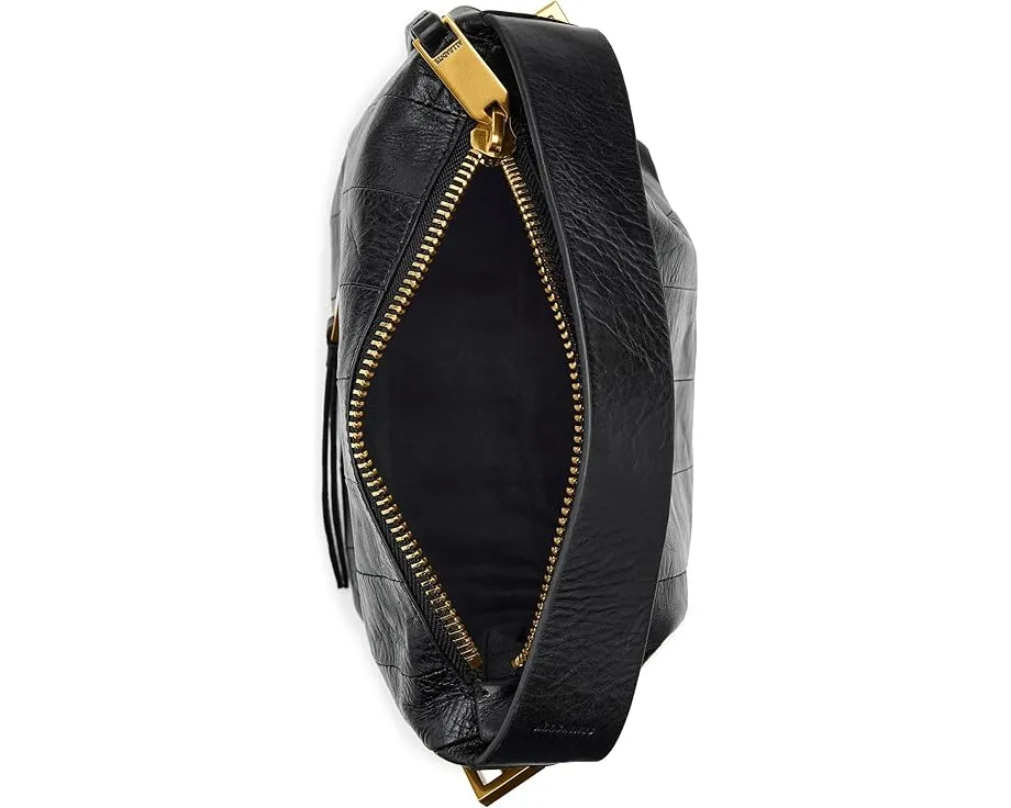 Сумка-хобо AllSaints Vega Panel Grab из кожи с панельным дизайном