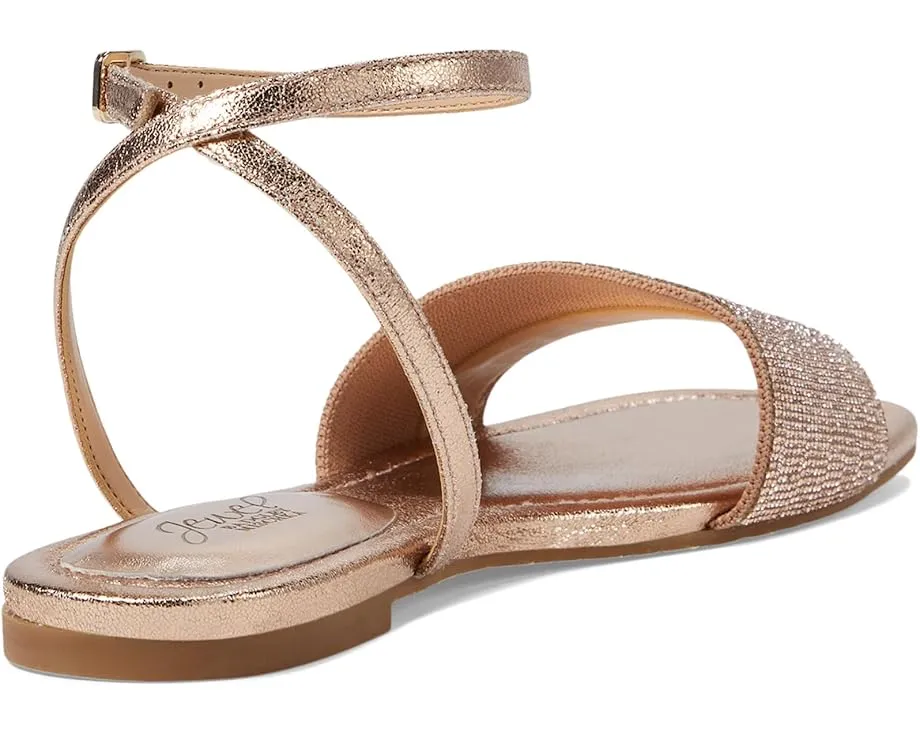 Босоножки Jewel Badgley Mischka Hadley с квадратным носком и стразами