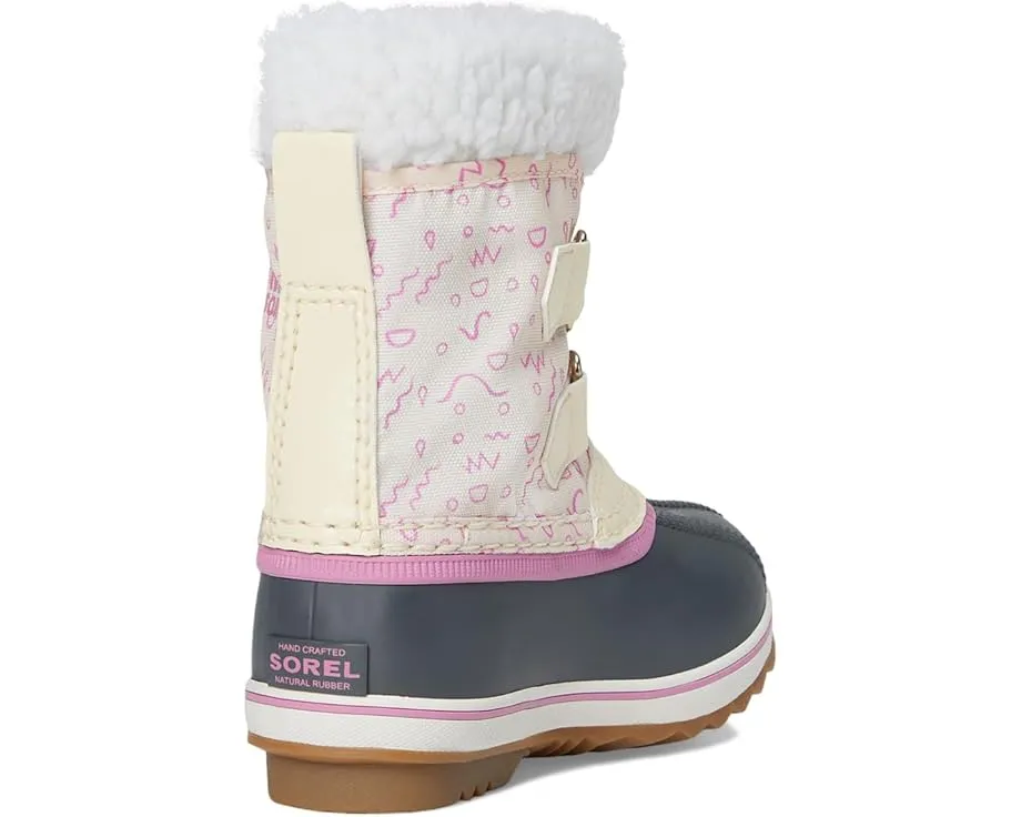 SOREL Kids Yoot Pac водонепроницаемые ботинки из нейлона с утепленной манжетой