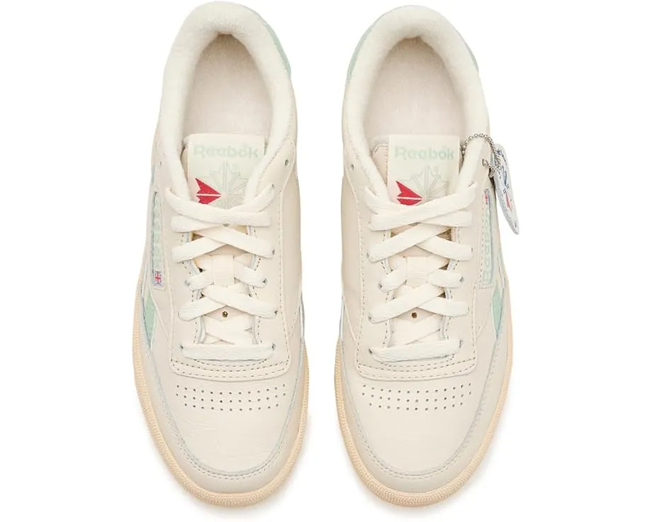 Кроссовки Reebok Club C Revenge Vintage из кожи с логотипом бренда