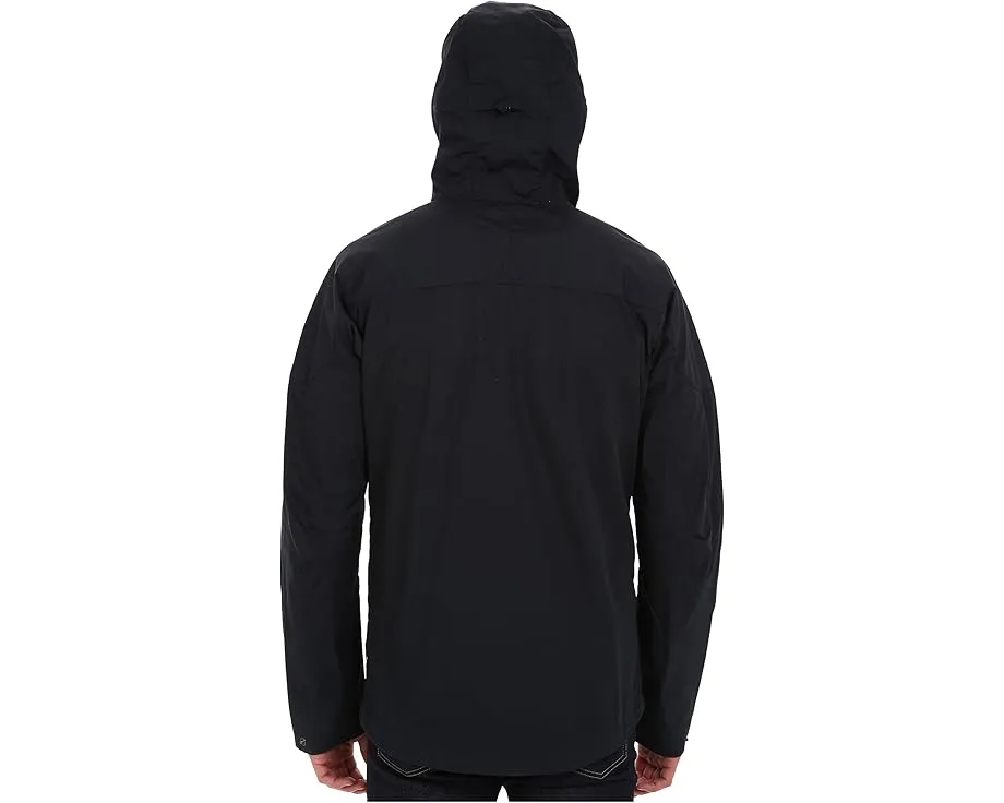 Куртка Fjällräven Skogsö из ткани G-1000 с капюшоном и кожаными деталями