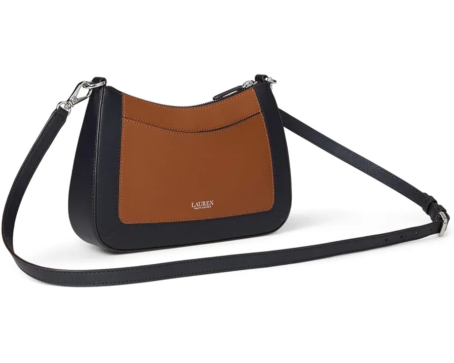 Сумка Lauren Ralph Lauren Crosshatch Leather Medium Danni Bag из телячьей кожи