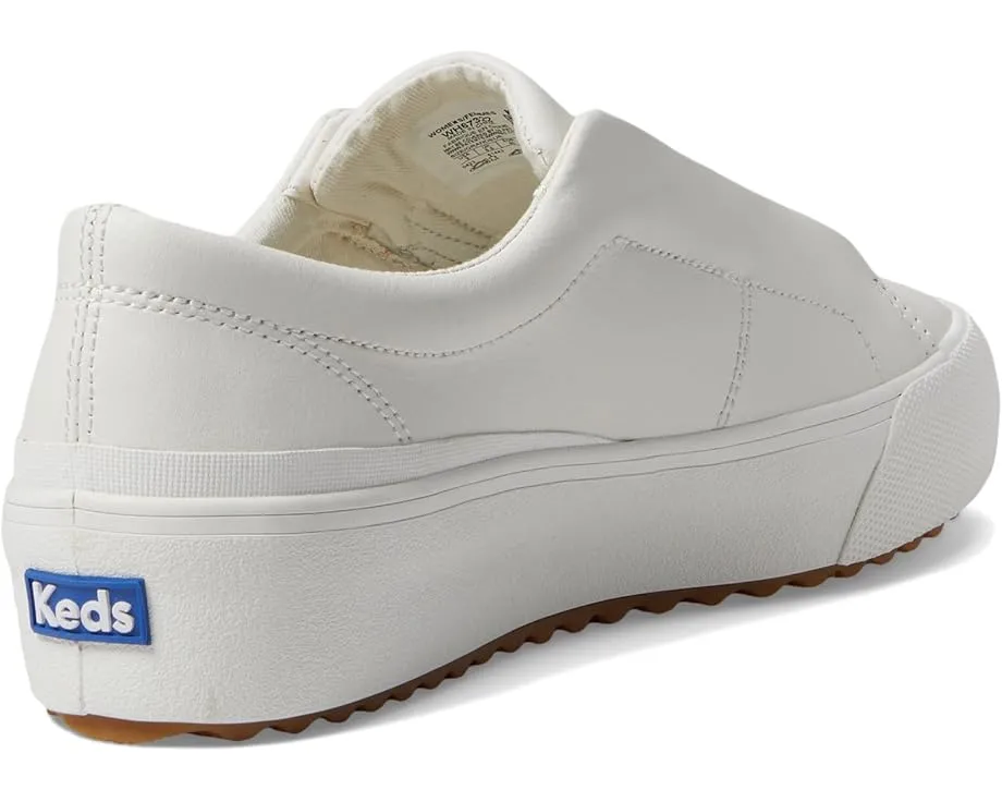 Обувь Keds Remi Leather Slip On из кожи с декоративной шнуровкой