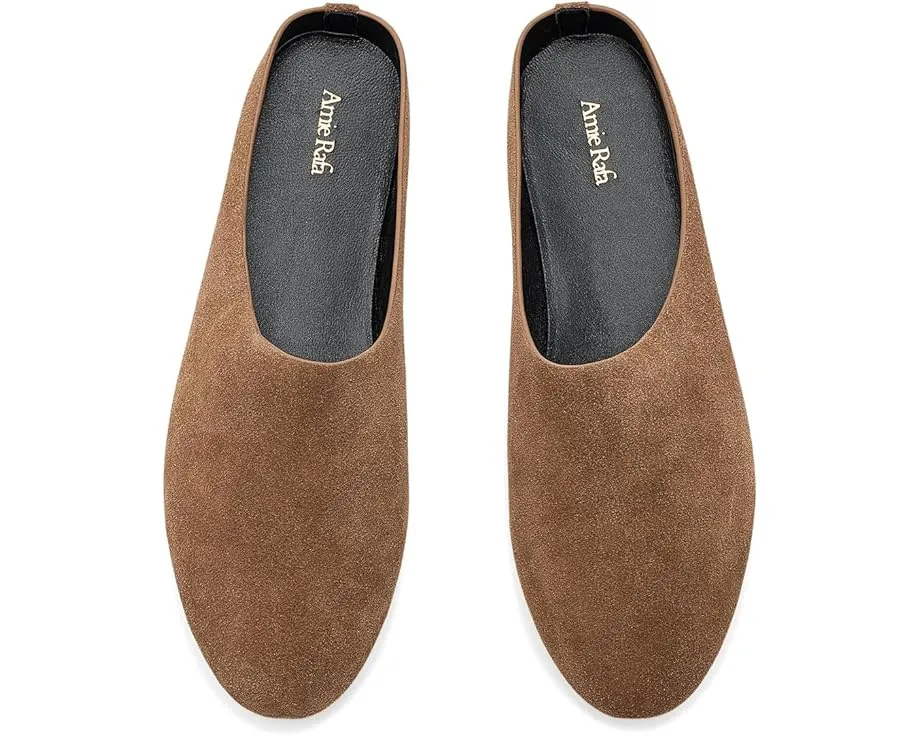 Ами Рафа замшевые мюли Blade Suede с округлым носком