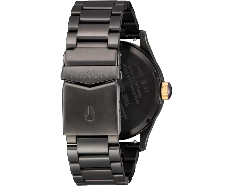 Часы Nixon Sentry Stainless Steel с браслетом из нержавеющей стали