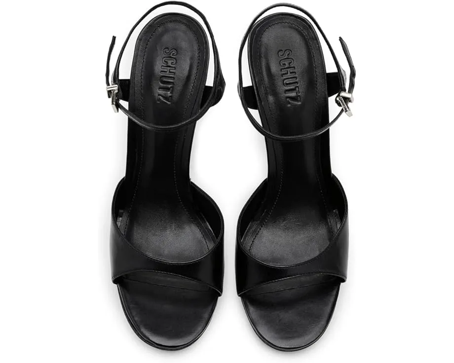 Босоножки Scarlett Platform Schutz на высокой шпильке с платформой и ремешком на щиколотке