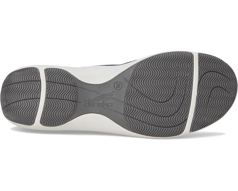 Мокасины Dansko Harper из замши с эластичными ремешками