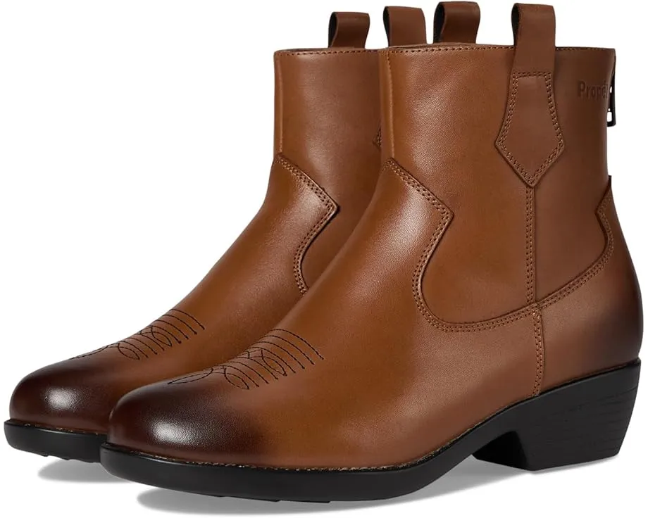 Ботильоны Propet Maisie из мягкой натуральной кожи с каблуком и стелькой Durocloud