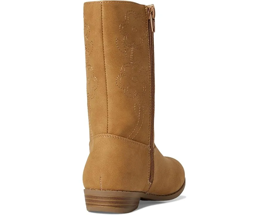 Steve Madden Kids сапоги Riggs с молнией и квадратным каблуком