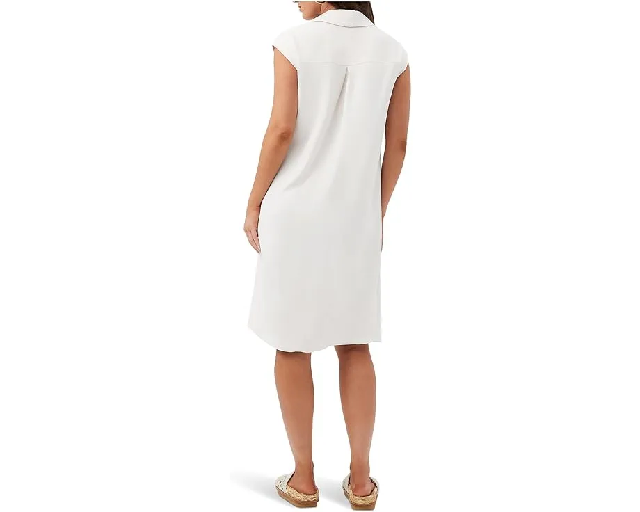 Платье Meron с воротником и V-образным вырезом от Trina Turk