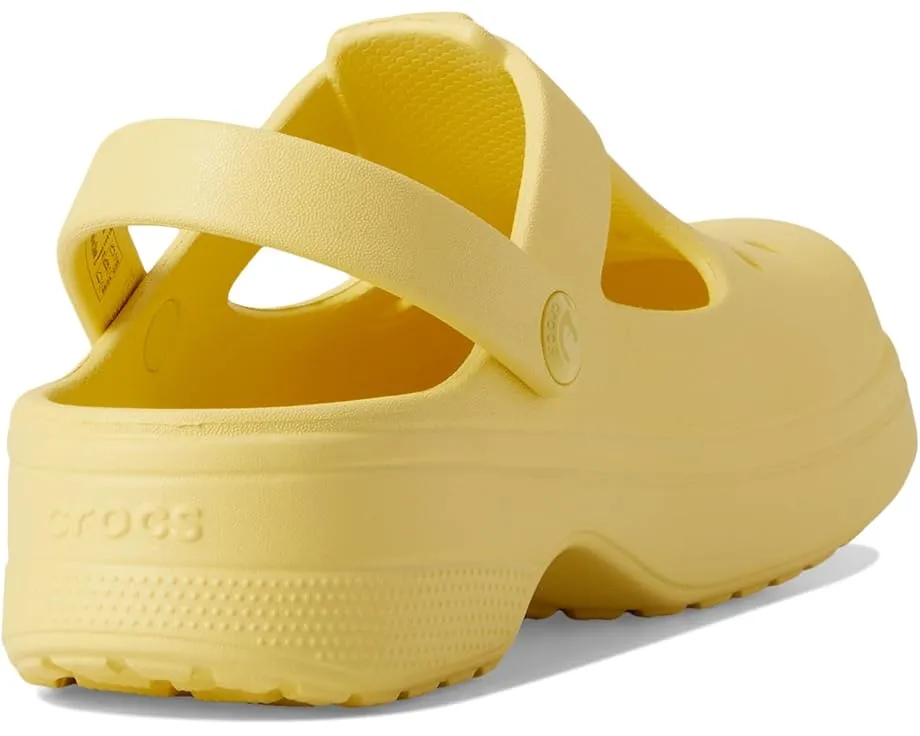 Детские кроксы Crocs Classic Mary Jane с ремешком в классическом стиле