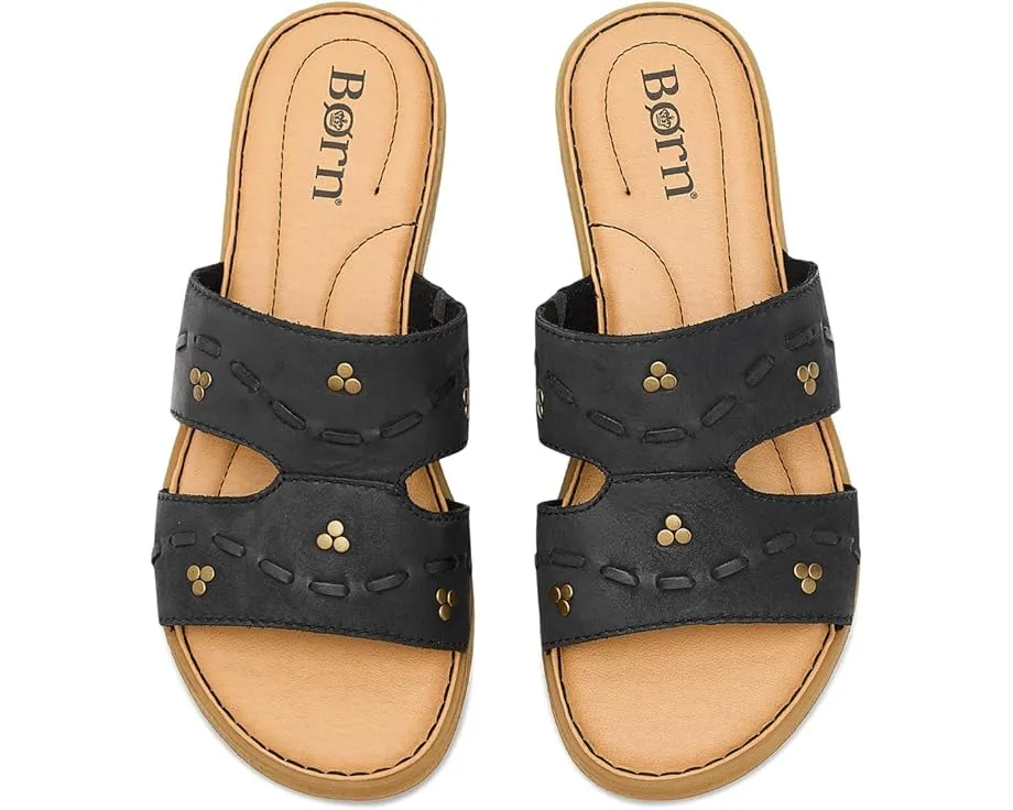 Сандалии Born Benita с декором и низким каблуком